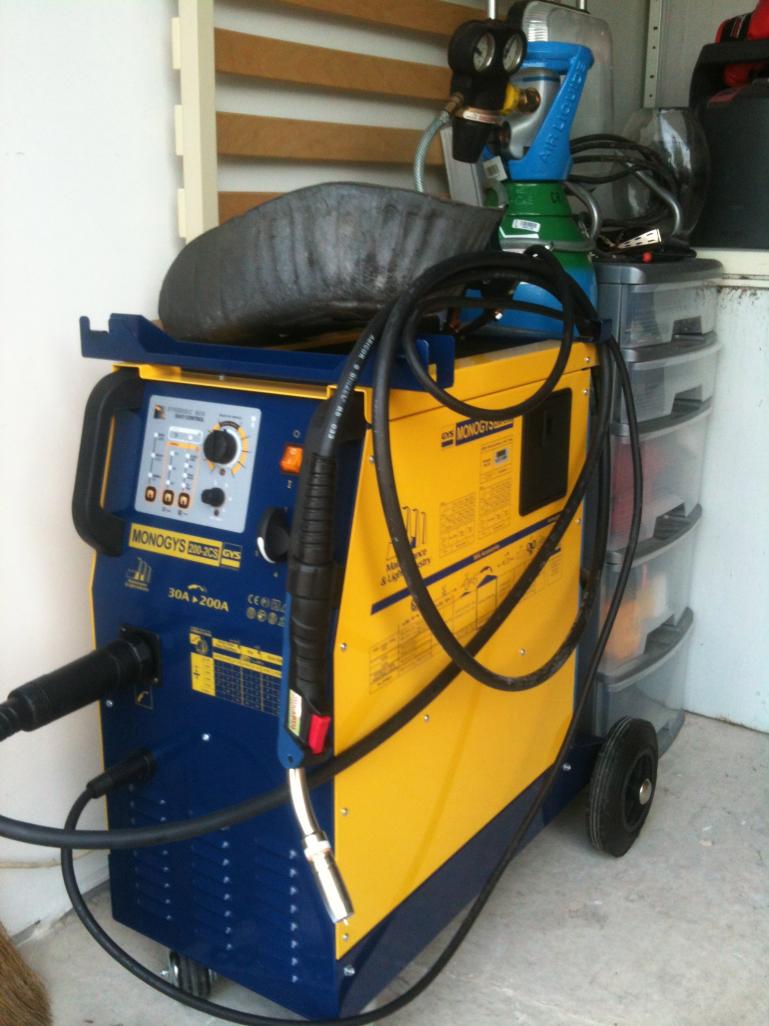 Retour d'expérience sur poste MIG/MAG Gys 2000-2CS